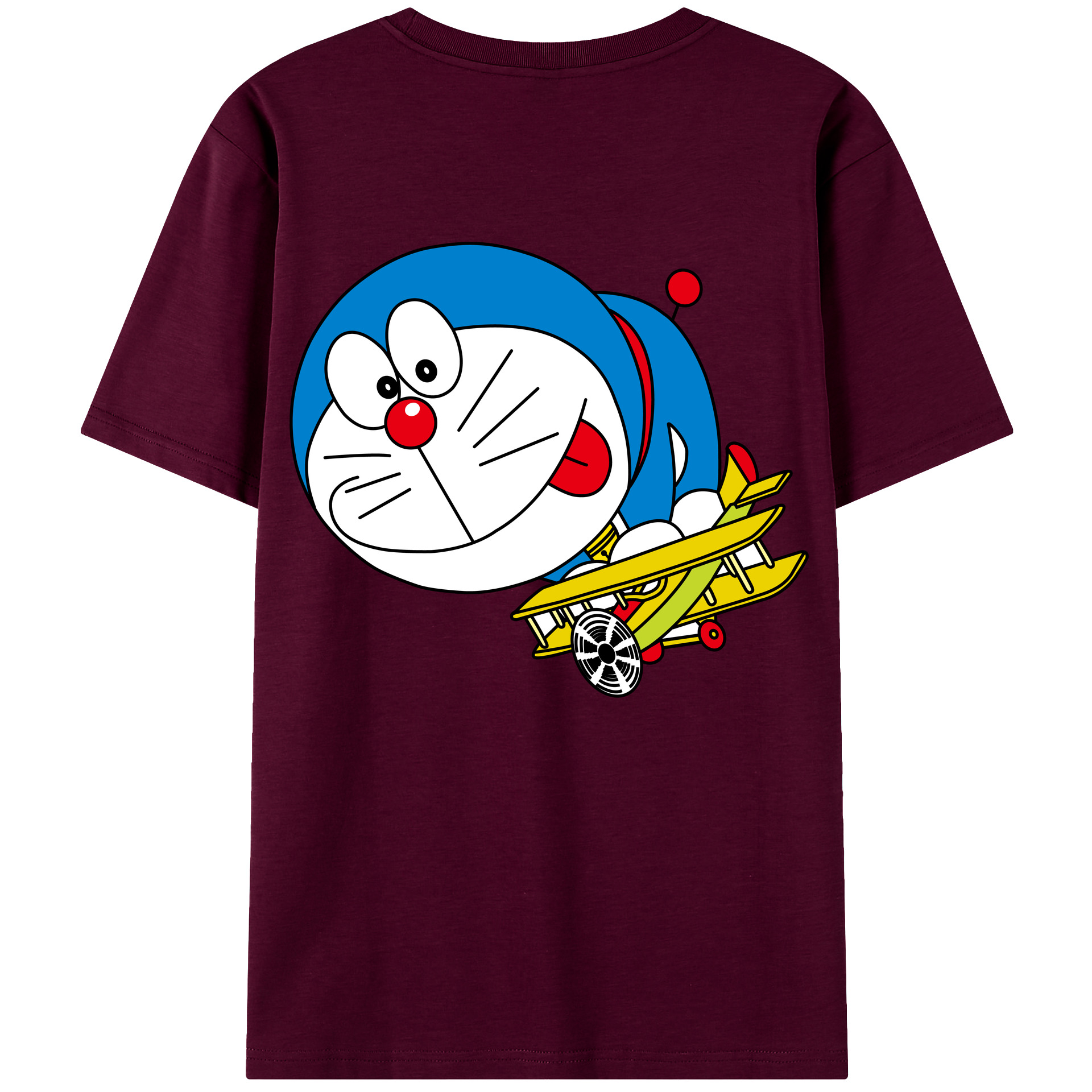 （画像用） ドラえもん Doraemon レディース半袖Tシャツ(バックプリント)